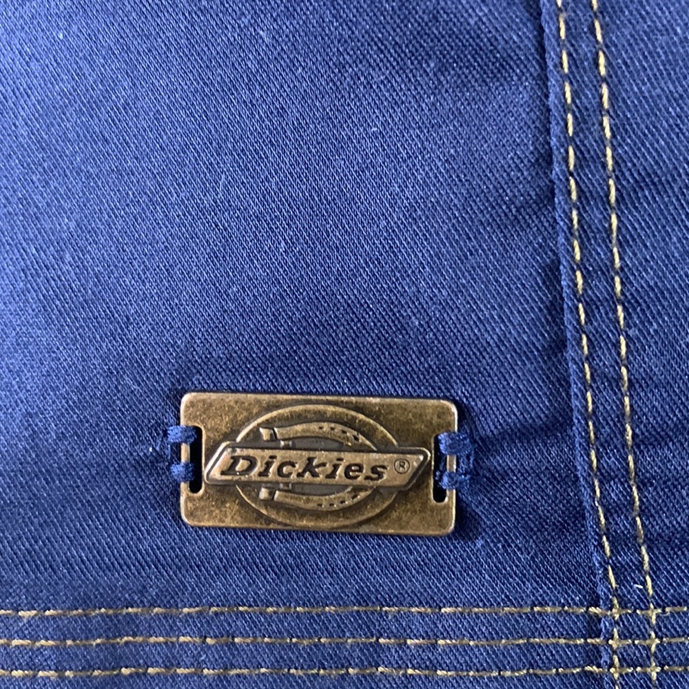 DICKIES Blue Scrub Uniform Top - Picture 7 of 8